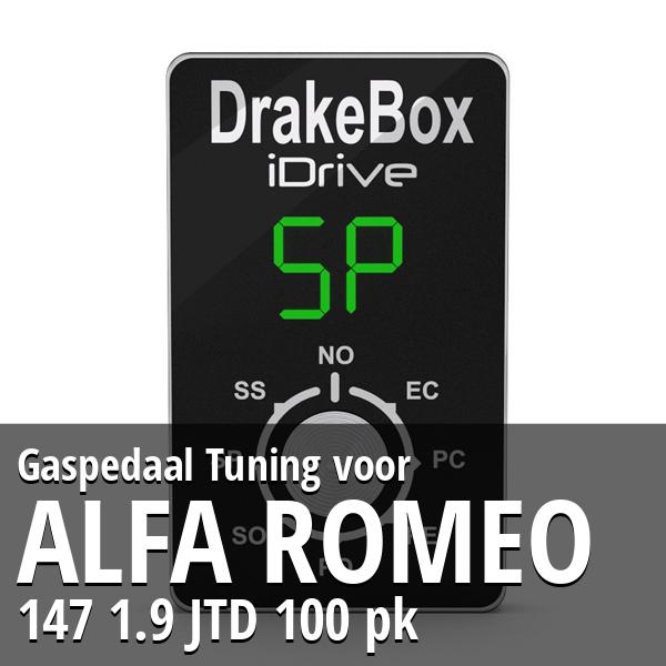 Gaspedaal Tuning Alfa Romeo 147 1.9 JTD 100 pk