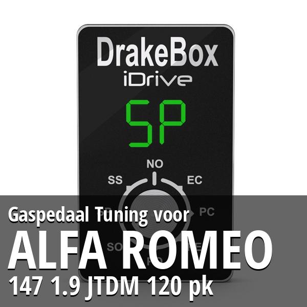 Gaspedaal Tuning Alfa Romeo 147 1.9 JTDM 120 pk