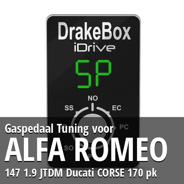 Gaspedaal Tuning Alfa Romeo 147 1.9 JTDM Ducati CORSE 170 pk
