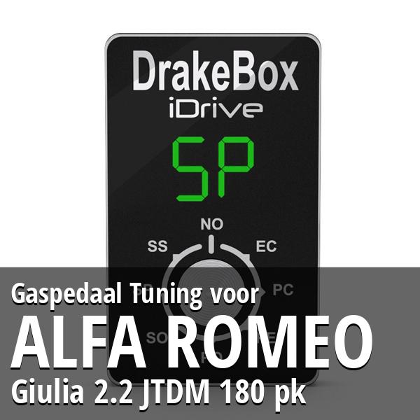 Gaspedaal Tuning Alfa Romeo Giulia 2.2 JTDM 180 pk