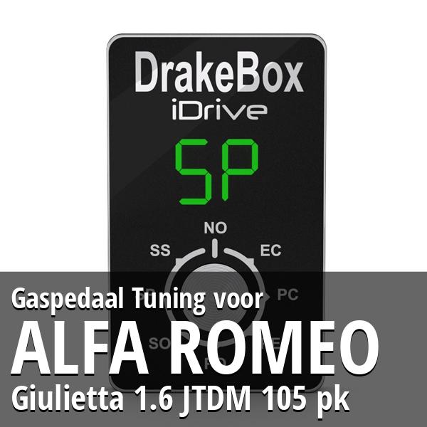 Gaspedaal Tuning Alfa Romeo Giulietta 1.6 JTDM 105 pk