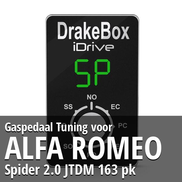 Gaspedaal Tuning Alfa Romeo Spider 2.0 JTDM 163 pk