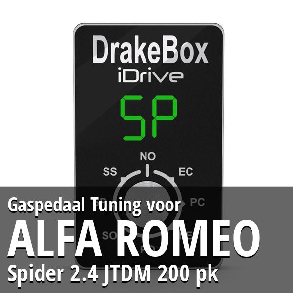 Gaspedaal Tuning Alfa Romeo Spider 2.4 JTDM 200 pk