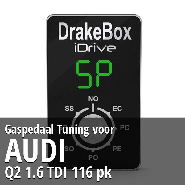 Gaspedaal Tuning Audi Q2 1.6 TDI 116 pk