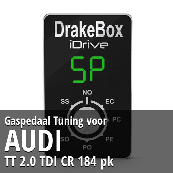 Gaspedaal Tuning Audi TT 2.0 TDI CR 184 pk