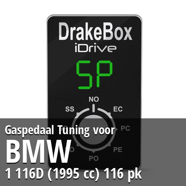 Gaspedaal Tuning Bmw 1 116D (1995 cc) 116 pk
