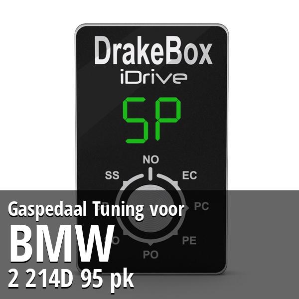 Gaspedaal Tuning Bmw 2 214D 95 pk