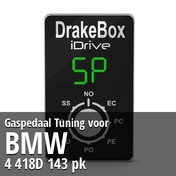 Gaspedaal Tuning Bmw 4 418D 143 pk