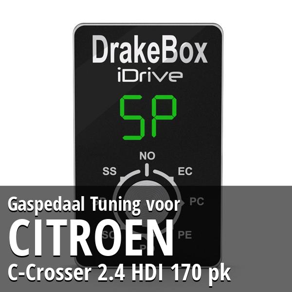 Gaspedaal Tuning Citroen C-Crosser 2.4 HDI 170 pk