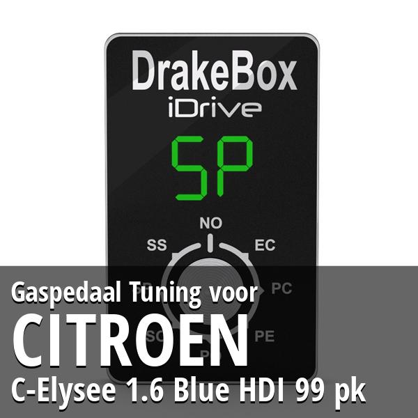 Gaspedaal Tuning Citroen C-Elysee 1.6 Blue HDI 99 pk