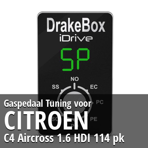 Gaspedaal Tuning Citroen C4 Aircross 1.6 HDI 114 pk