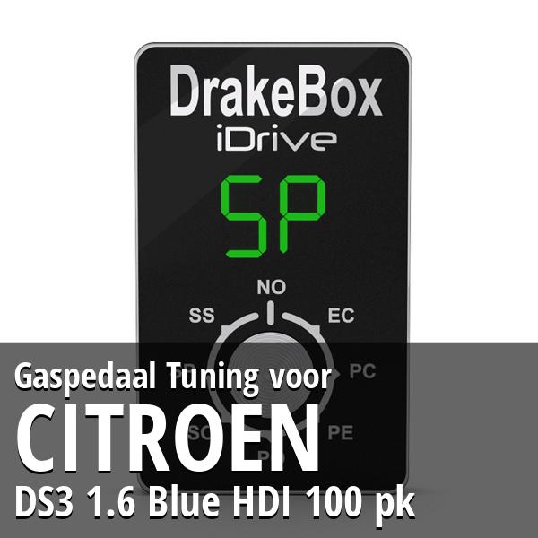 Gaspedaal Tuning Citroen DS3 1.6 Blue HDI 100 pk