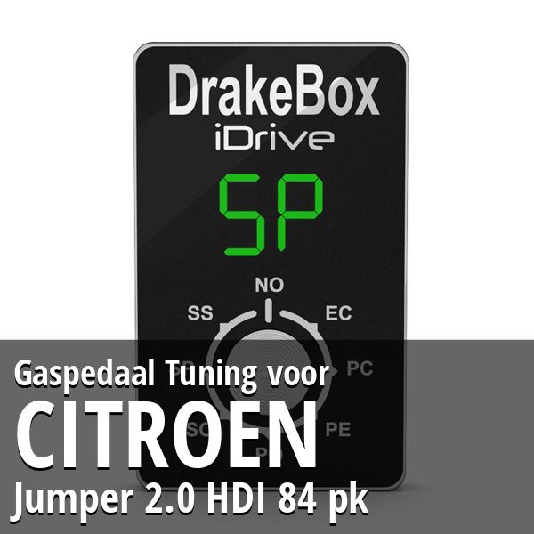 Gaspedaal Tuning Citroen Jumper 2.0 HDI 84 pk