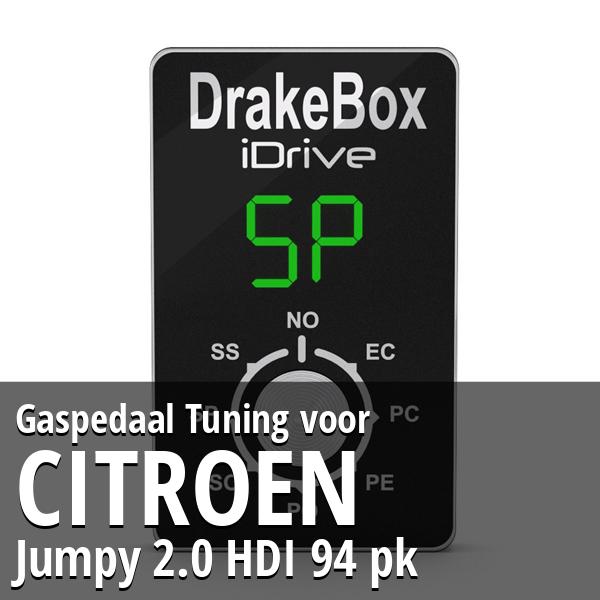 Gaspedaal Tuning Citroen Jumpy 2.0 HDI 94 pk