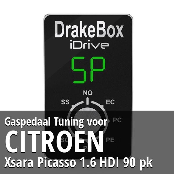 Gaspedaal Tuning Citroen Xsara Picasso 1.6 HDI 90 pk