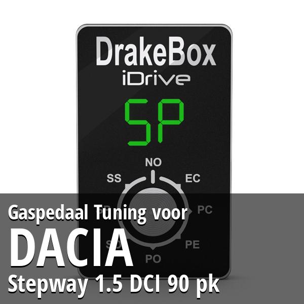 Gaspedaal Tuning Dacia Stepway 1.5 DCI 90 pk