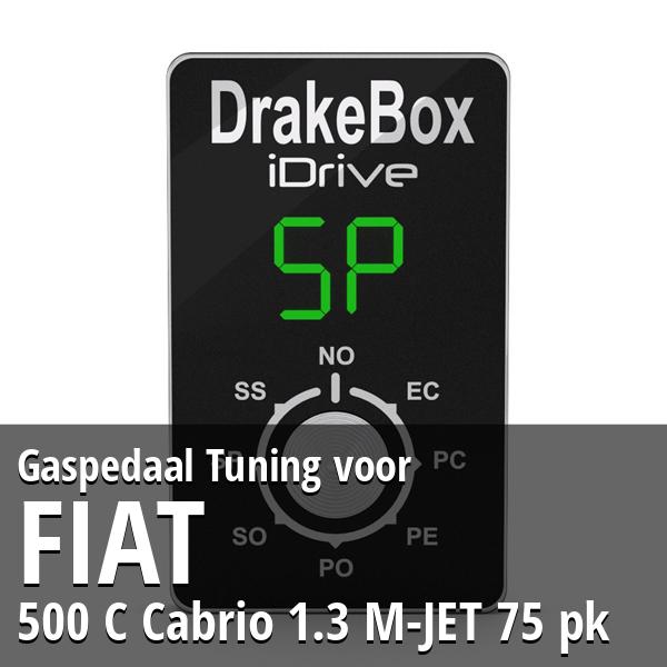Gaspedaal Tuning Fiat 500 C Cabrio 1.3 M-JET 75 pk