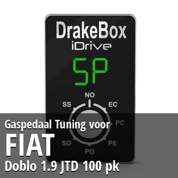 Gaspedaal Tuning Fiat Doblo 1.9 JTD 100 pk