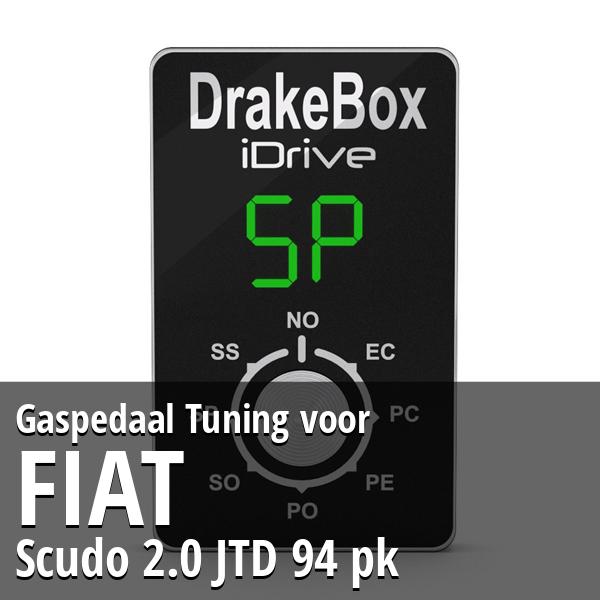 Gaspedaal Tuning Fiat Scudo 2.0 JTD 94 pk