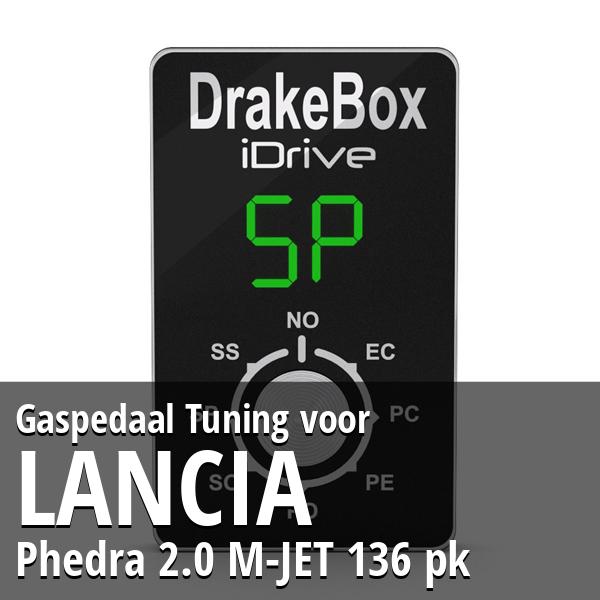 Gaspedaal Tuning Lancia Phedra 2.0 M-JET 136 pk