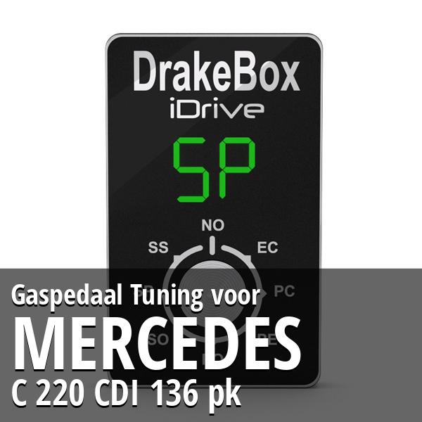 Gaspedaal Tuning Mercedes C 220 CDI 136 pk