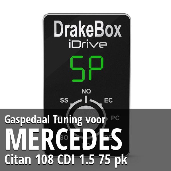 Gaspedaal Tuning Mercedes Citan 108 CDI 1.5 75 pk