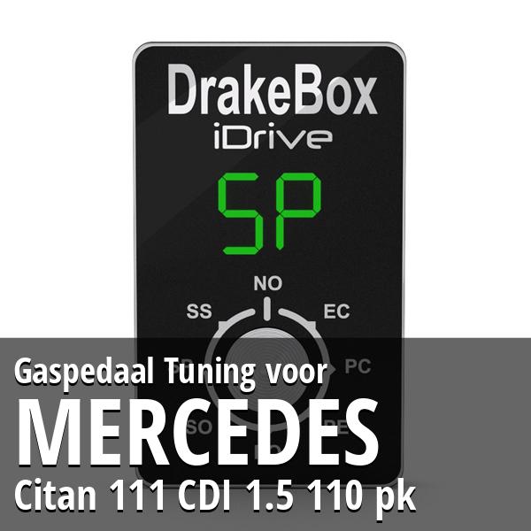 Gaspedaal Tuning Mercedes Citan 111 CDI 1.5 110 pk