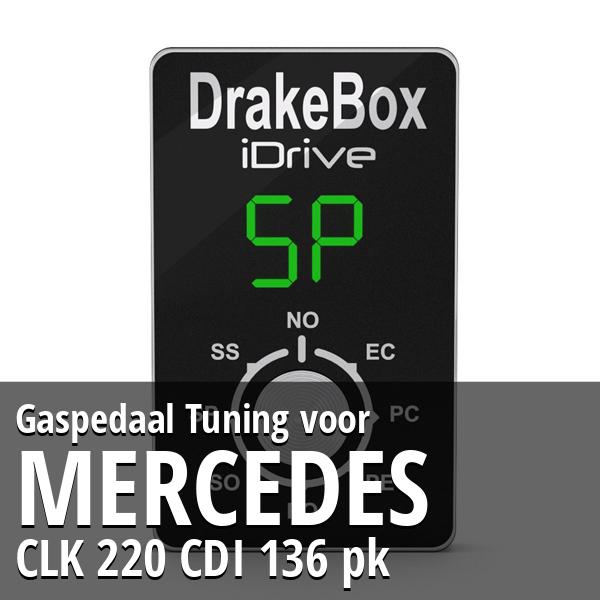 Gaspedaal Tuning Mercedes CLK 220 CDI 136 pk