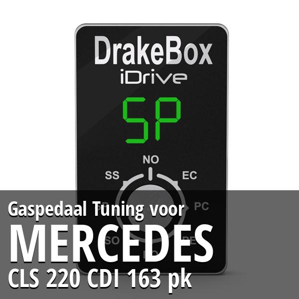 Gaspedaal Tuning Mercedes CLS 220 CDI 163 pk