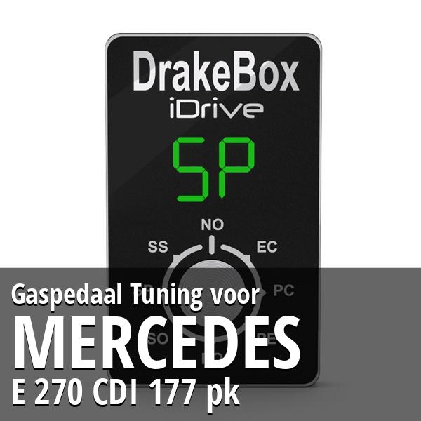 Gaspedaal Tuning Mercedes E 270 CDI 177 pk