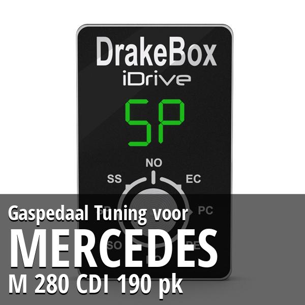 Gaspedaal Tuning Mercedes M 280 CDI 190 pk