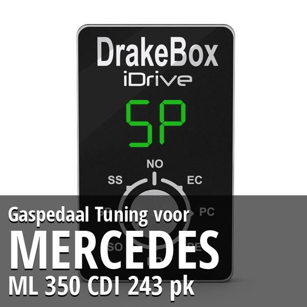 Gaspedaal Tuning Mercedes ML 350 CDI 243 pk