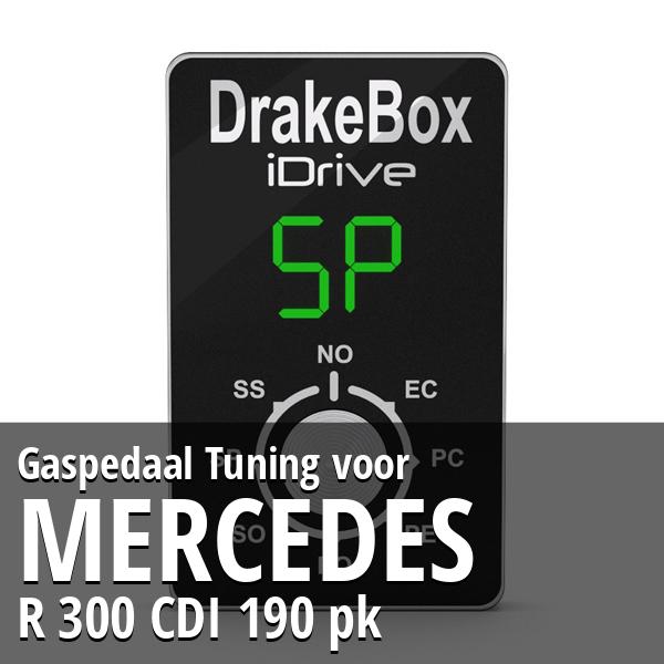 Gaspedaal Tuning Mercedes R 300 CDI 190 pk