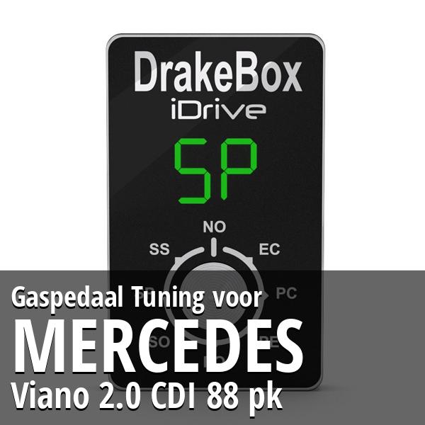 Gaspedaal Tuning Mercedes Viano 2.0 CDI 88 pk