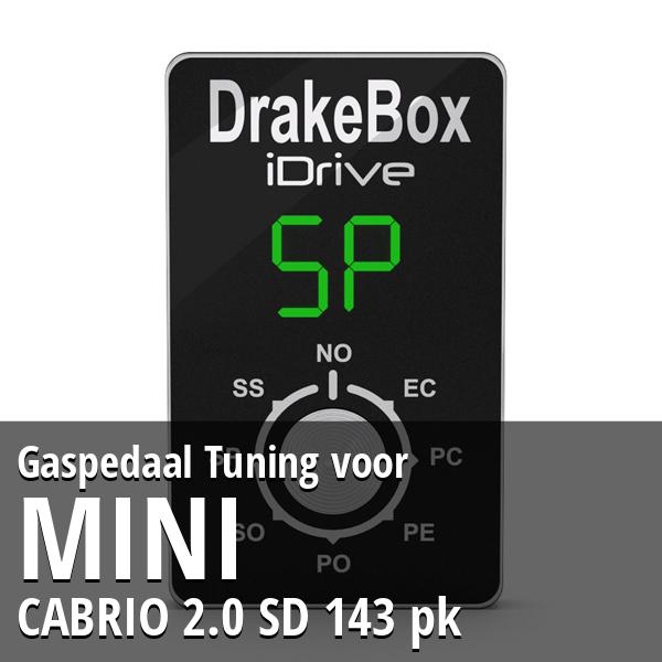 Gaspedaal Tuning Mini CABRIO 2.0 SD 143 pk