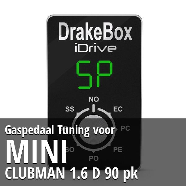 Gaspedaal Tuning Mini CLUBMAN 1.6 D 90 pk