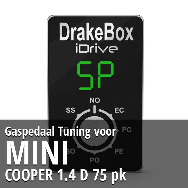Gaspedaal Tuning Mini COOPER 1.4 D 75 pk