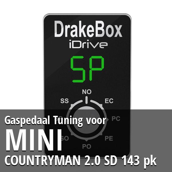 Gaspedaal Tuning Mini COUNTRYMAN 2.0 SD 143 pk