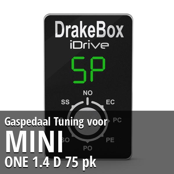 Gaspedaal Tuning Mini ONE 1.4 D 75 pk