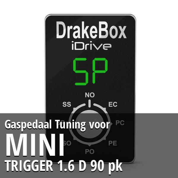 Gaspedaal Tuning Mini TRIGGER 1.6 D 90 pk