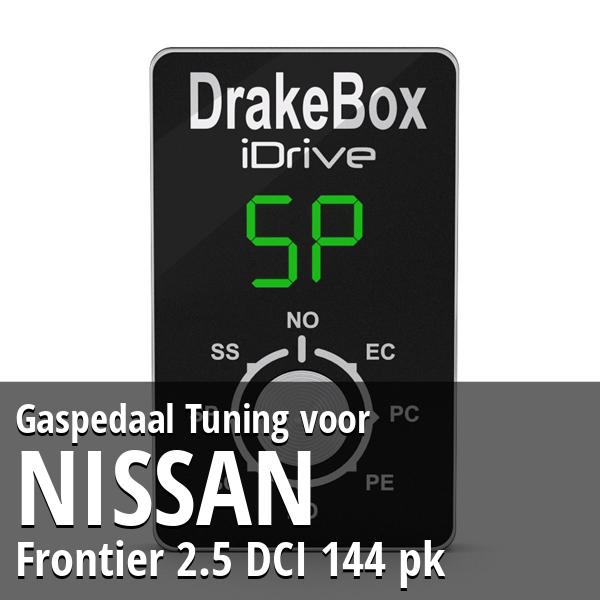 Gaspedaal Tuning Nissan Frontier 2.5 DCI 144 pk