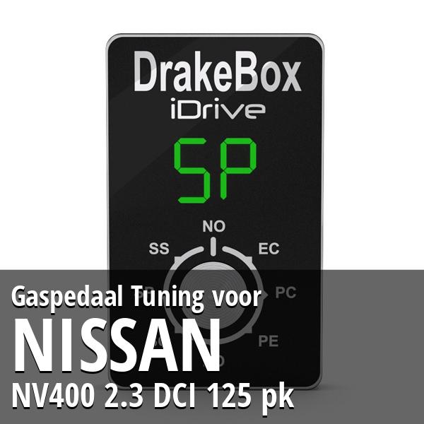 Gaspedaal Tuning Nissan NV400 2.3 DCI 125 pk