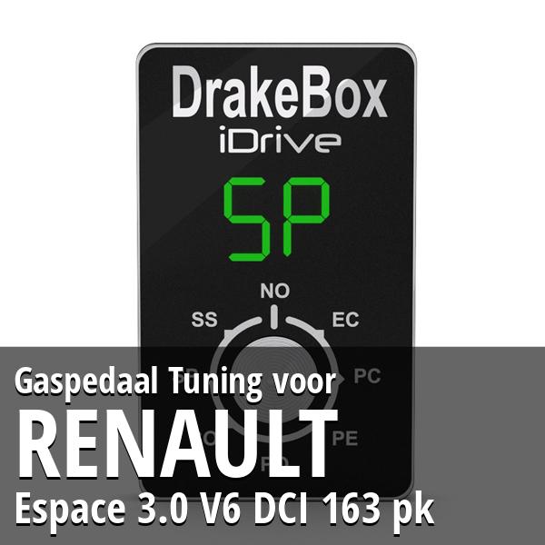 Gaspedaal Tuning Renault Espace 3.0 V6 DCI 163 pk