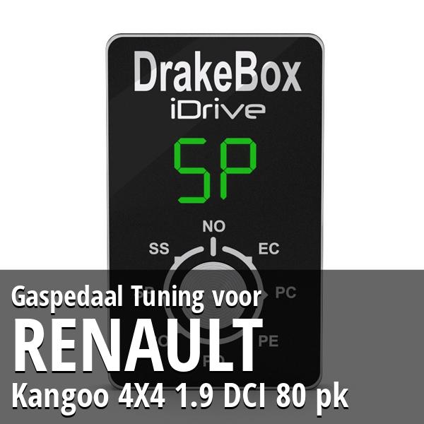 Gaspedaal Tuning Renault Kangoo 4X4 1.9 DCI 80 pk