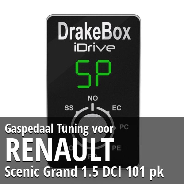 Gaspedaal Tuning Renault Scenic Grand 1.5 DCI 101 pk