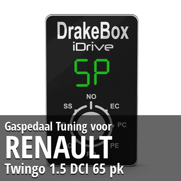 Gaspedaal Tuning Renault Twingo 1.5 DCI 65 pk