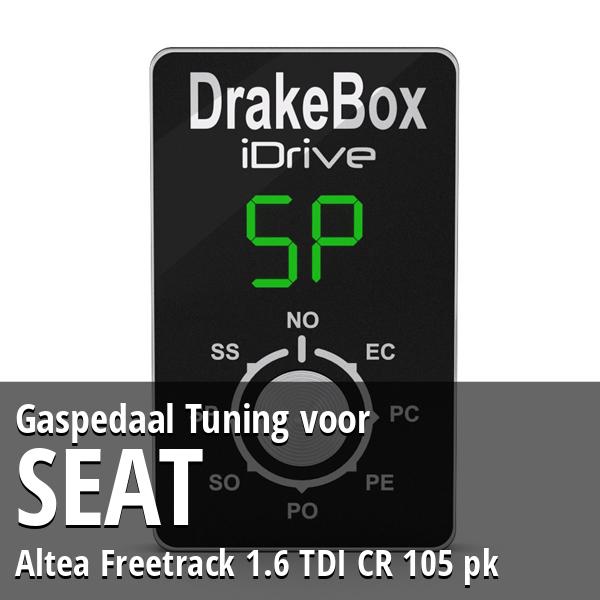Gaspedaal Tuning Seat Altea Freetrack 1.6 TDI CR 105 pk