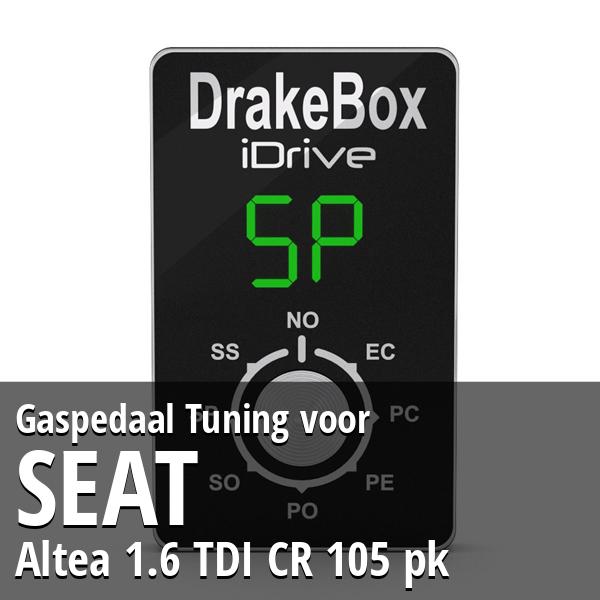 Gaspedaal Tuning Seat Altea 1.6 TDI CR 105 pk