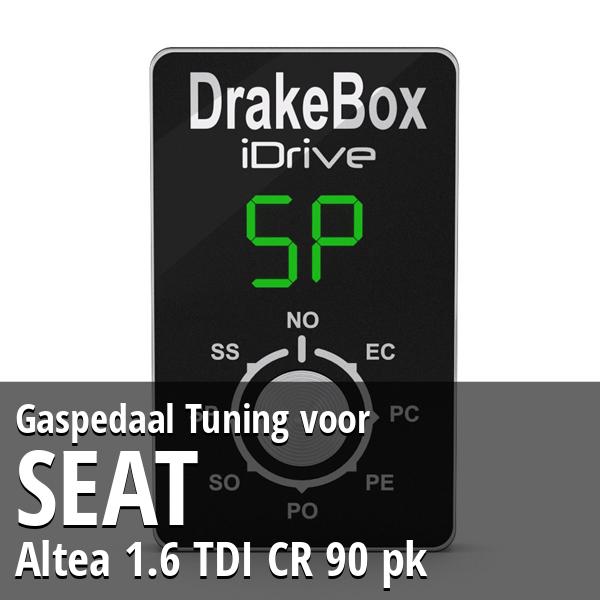 Gaspedaal Tuning Seat Altea 1.6 TDI CR 90 pk