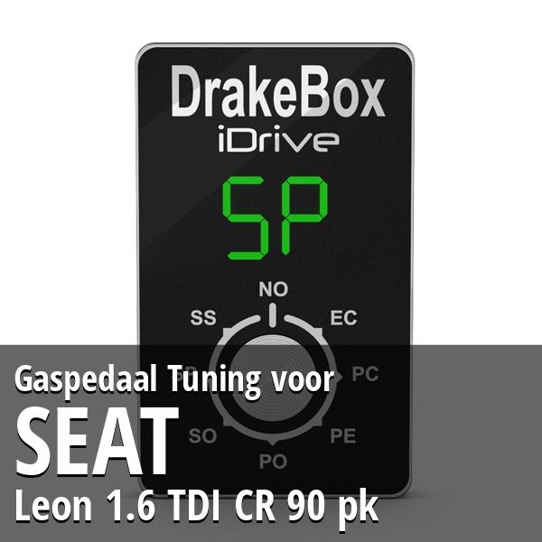 Gaspedaal Tuning Seat Leon 1.6 TDI CR 90 pk